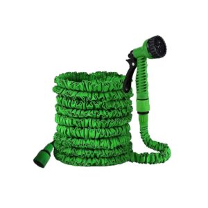 Furtun de grădină extensibil până la 60 m, cu pulverizator reglabil, material flexibil
