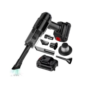 Aspirator și suflantă portabilă fără fir, motor brushless, cu accesorii