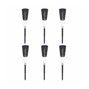 Set 6 Lămpi Solare Exterior LED, Iluminare Alb Rece și Multicolor